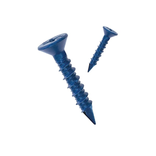 Nuvo Iron 1/4 in Dia., Philips, 1-1/4 in L, Steel Blue Ruspert Coating 14114-CC-ASJ - main